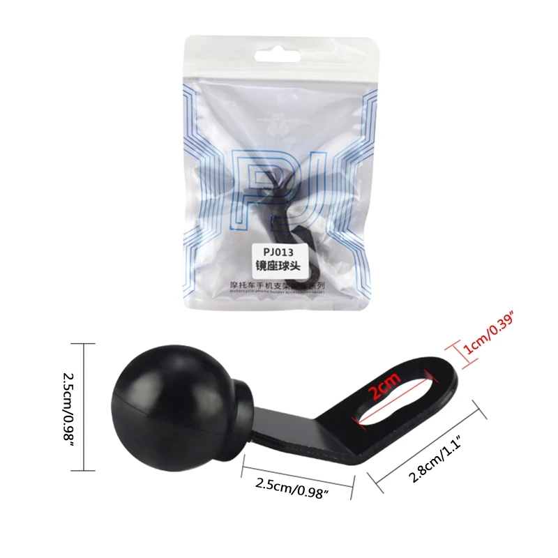 D0UA دراجة نارية حامل GPS للهاتف المحمول يتصاعد قاعدة ثابتة الكرة قاعدة 25 مللي متر الكرة محول دراجة نارية قاعدة تثبيت اكسسوارات