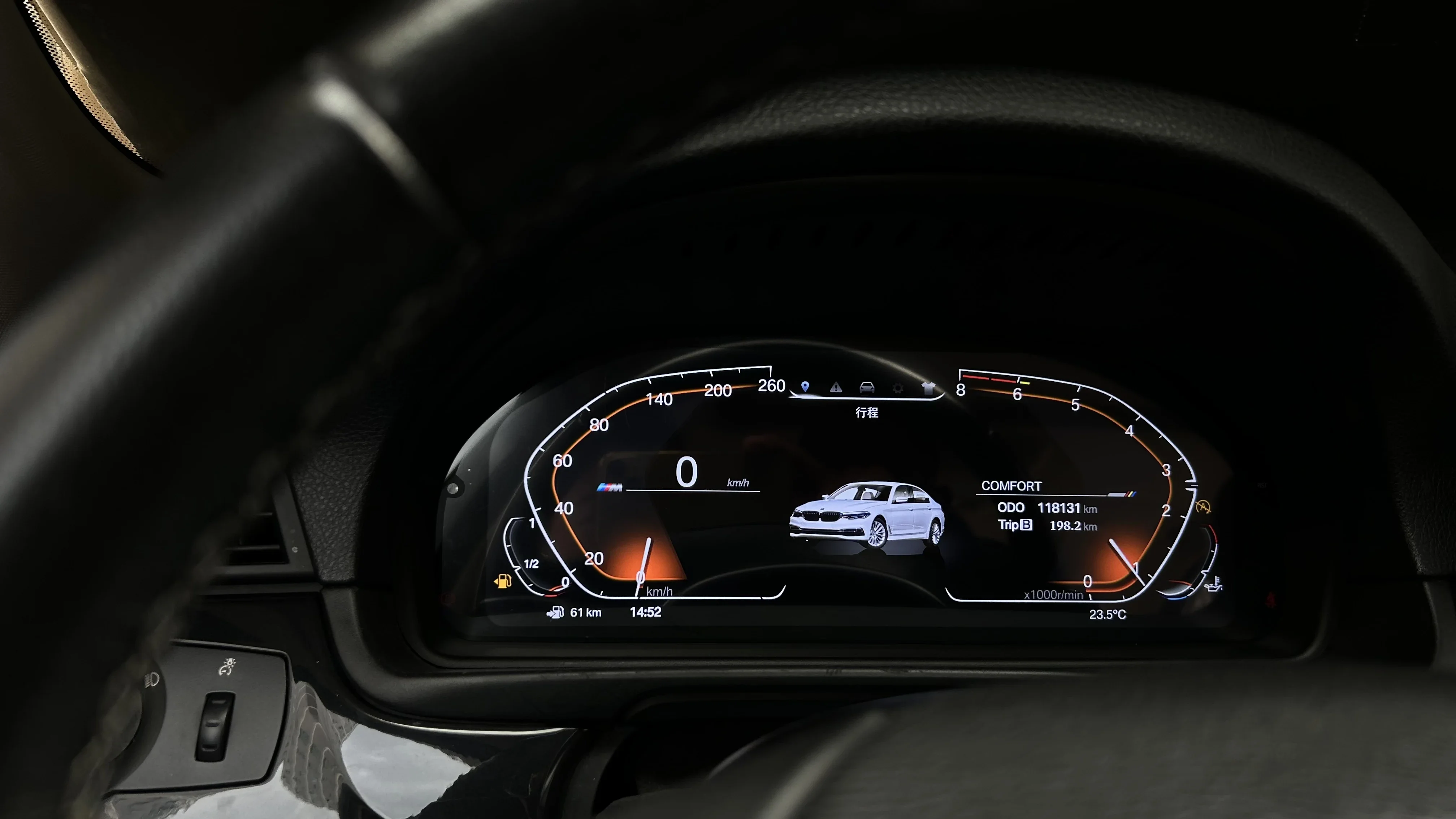 12.3 بوصة سيارة LCD أداة رقمية العنقودية ل X5 E70 X6 E71 CCC CIC 2006-2013 ترقية عداد السرعة قمرة القيادة لينكس #6