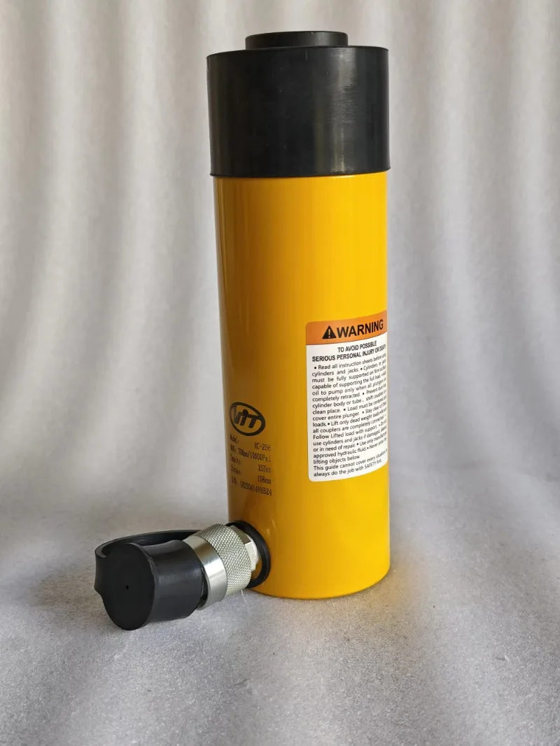 استبدال الأسطوانة الهيدروليكية للأغراض العامة RC-57 سعة 5T السكتة الدماغية الطويلة 177 مم رافعة هيدروليكية أحادية المفعول #3