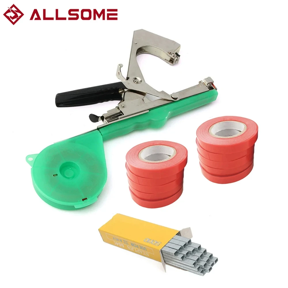 ALLSOME Tying Machine Plant Garden Plant Tapetool Tapener