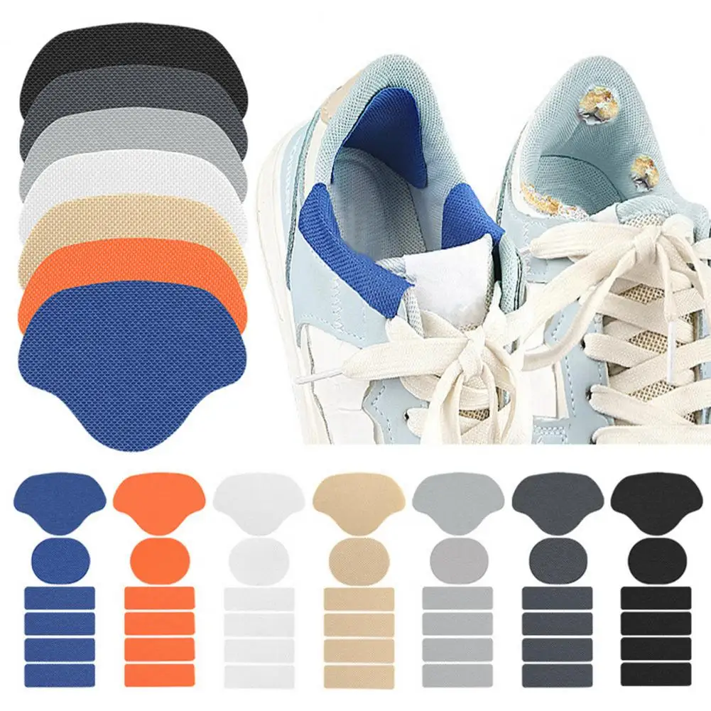 6 Pcs Shoe Heel Repair Self-Adhesive Inside Shoe Patches for Repair Sneakers Holes Shoe Heel Insert Pad Protector