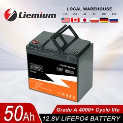 New 12V 6Ah 10Ah 12Ah 20Ah 50Ah 100Ah lifepo4 Battery Charger Deep Cycle Battery Pack For Kid Scooters with Built-in BMS No Tax