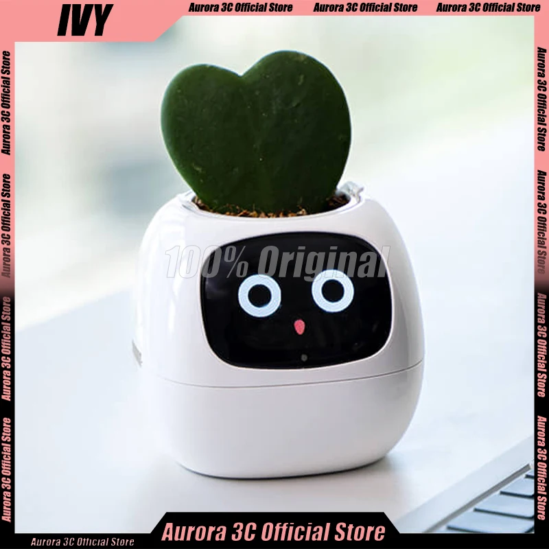 Ivy Plant Pet Robot Creative Interaction Tamagotchi Pet Small Pot App Control Cute Smart Flower Let Plants Express Emotions