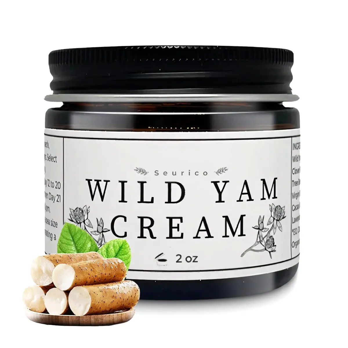 60ml Wild Yam Tallow Cream Oil-Free Face Moisturizer Hydrating and Moisturizing for All Skin Types