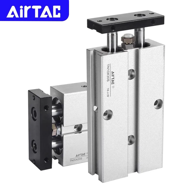 

AIRTAC TN10/16/20/25/32 Original Twin-rod Pneumatic Air Cylinder Actuators Double Acting Guided Pistons Cylinders Parts