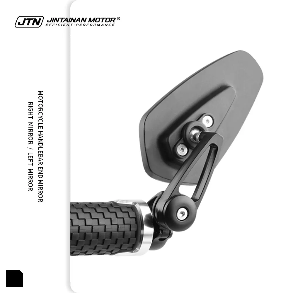 Jtn barra final espelho para suzuki gsxs 750 950 1000 katana sv650 motocicleta esquerda direita rotação guiador espelho kit