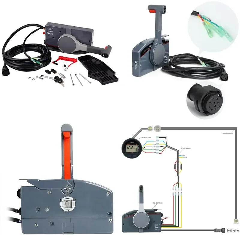 Singflo Outboard OEM 703 Marine/boat Console Mount Boat Outboard Motor Throttle Control