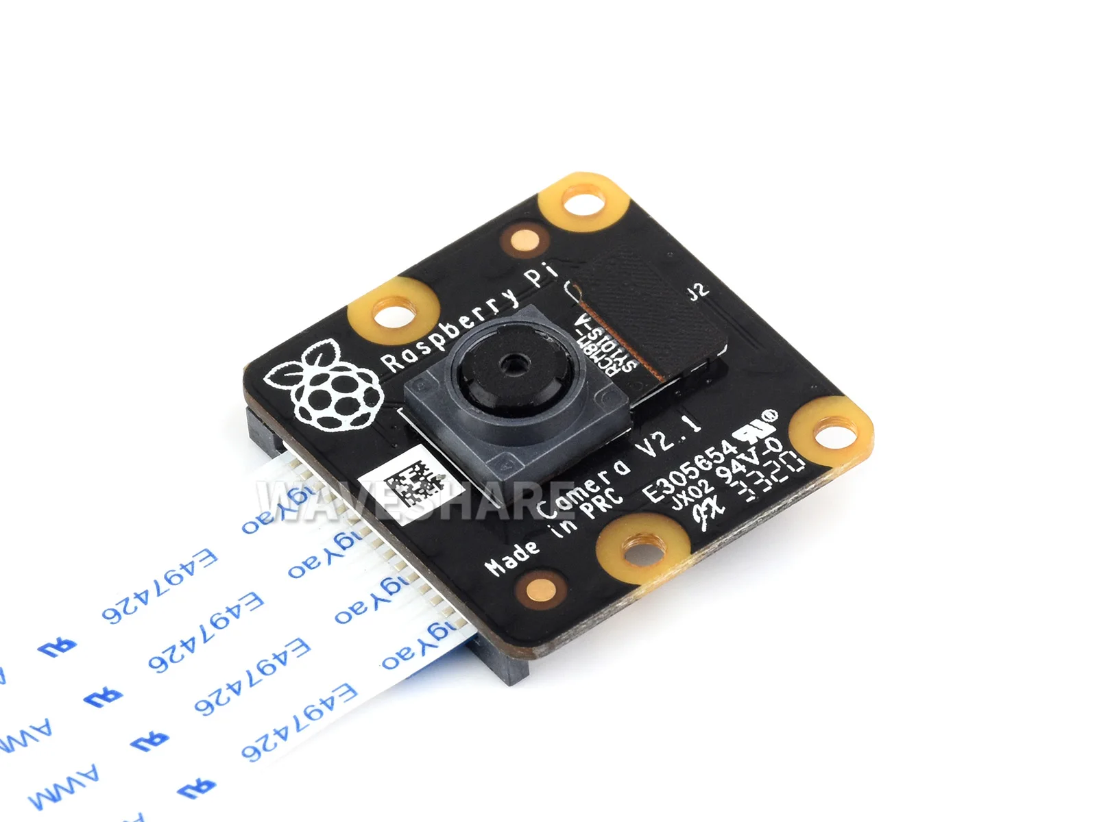

RPi NoIR Camera V2,Official RPi Camera Board V2,With Night Vision,based on IMX219 sensor, 8MP, Compatible with RPi series boards