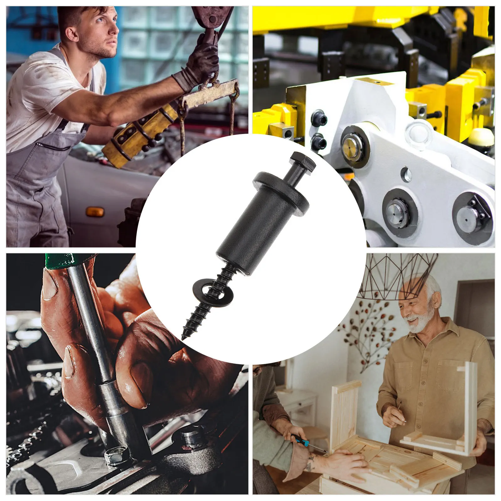 

4Sets Sliding Barn Door Spacers Wall Track Spacers Kit Exquisite Workmanship Wear Resistant Stable Performance