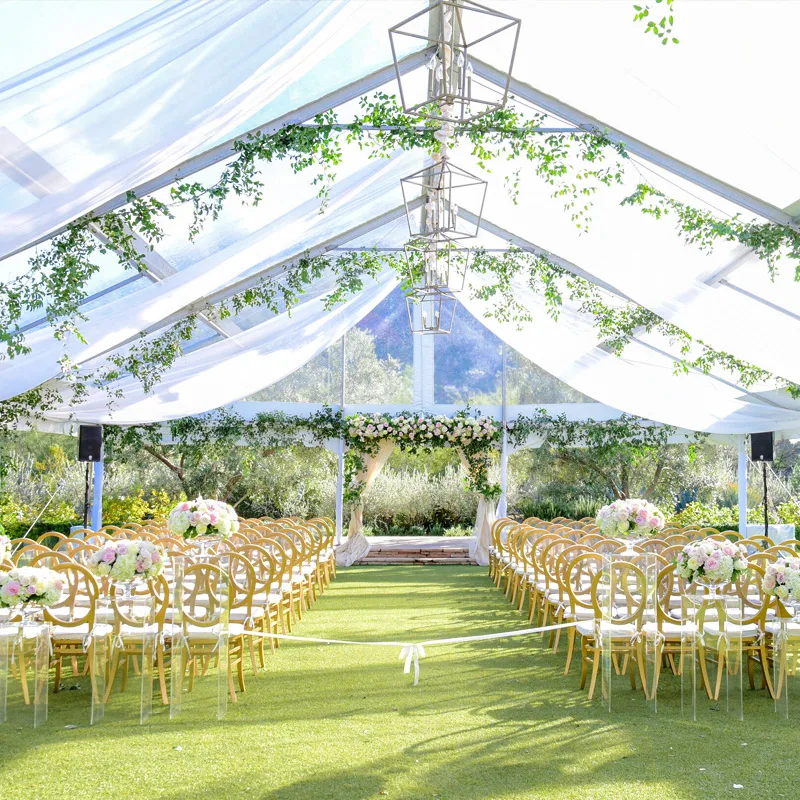 Custom Aluminum Transparent Party Tent Outdoor Transparent Party Event Dome Tent for Projection Sport Event