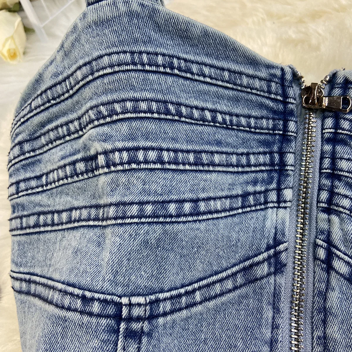 Long Denim Dress Women Dresses A Line Slim Fit Vestidos Zipper Sling Sleeveless Streetwear Elegant Splice Y2k Party Jeans 2025