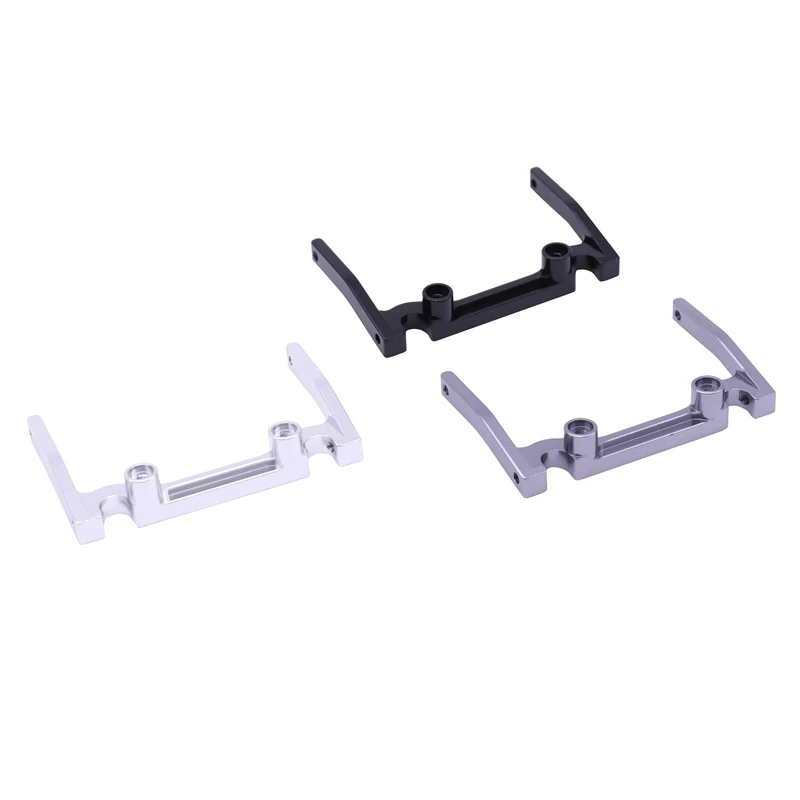 Metal Radio Receiver Box Mounting Fixed Bracket Chassis Brace Beam for Axial SCX10 1/10 RC Crawler Car Parts,Titanium