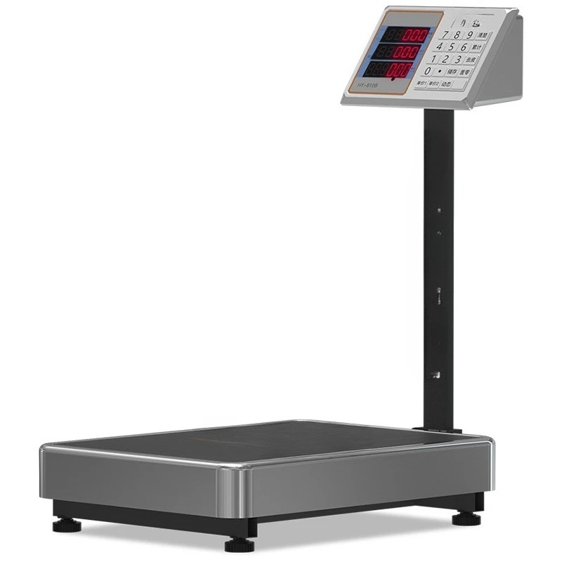 

Commercial pricing electronic scale 300kg supermarket express vegetable selling factory warehouse weighing scale