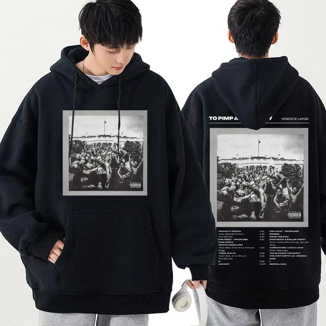 Kendrick Lamar Hoodies Music Album To Pimp A Butterfly Print 