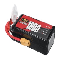 ZOP Power 6S 22.2V 1800mAh 120C 39.96Wh LiPo Battery XT60 Plug for RC Drone FPV Racing