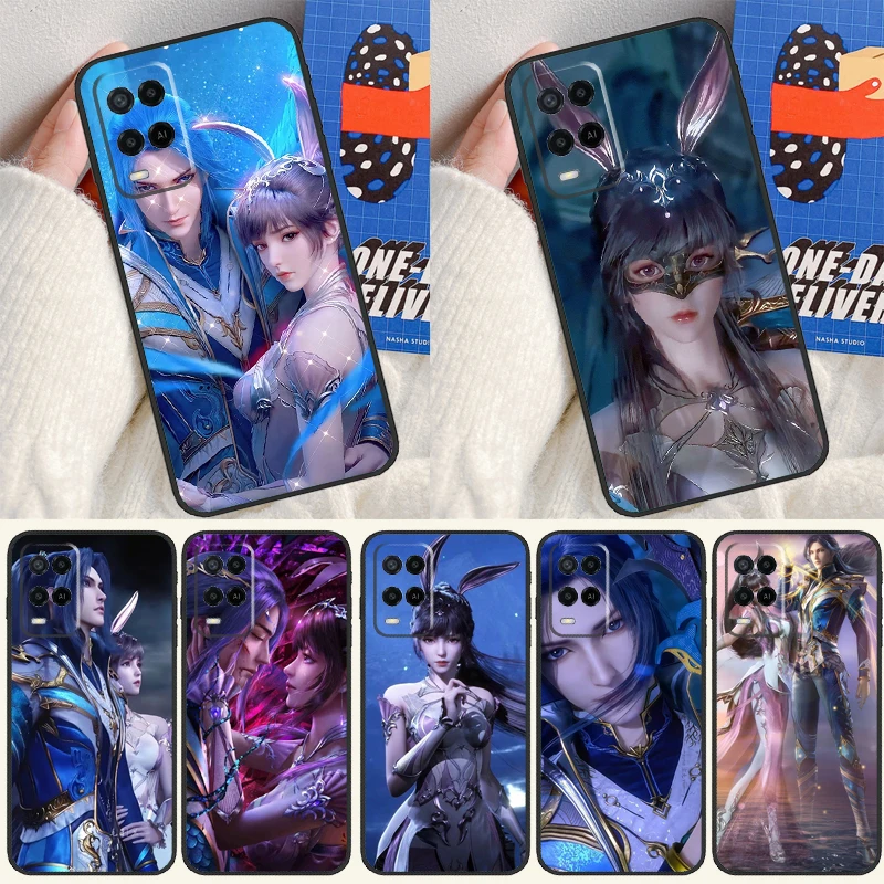 Douluo Dalu Soul land для OPPO A57 A77 A78 A17 A16 A76 A96 A15 A52 A72 A91 A93 A54 A74 A94 A5 A9 A31 A53s A54s чехол