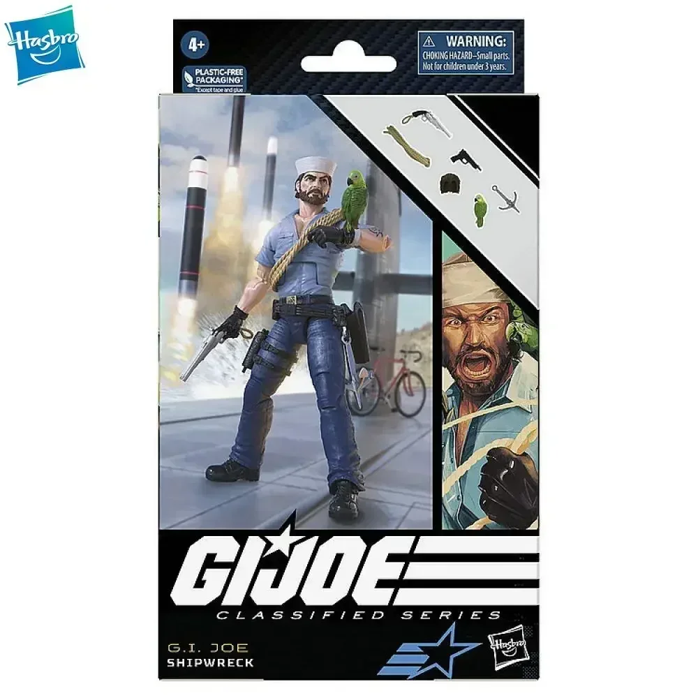 Hasbro G.I. Joe Classified Series Copperhead Rock N Roll Torpedo Shipwreck Scrap-Iron & Anti-Armor Drone 6 Inch Action Figures