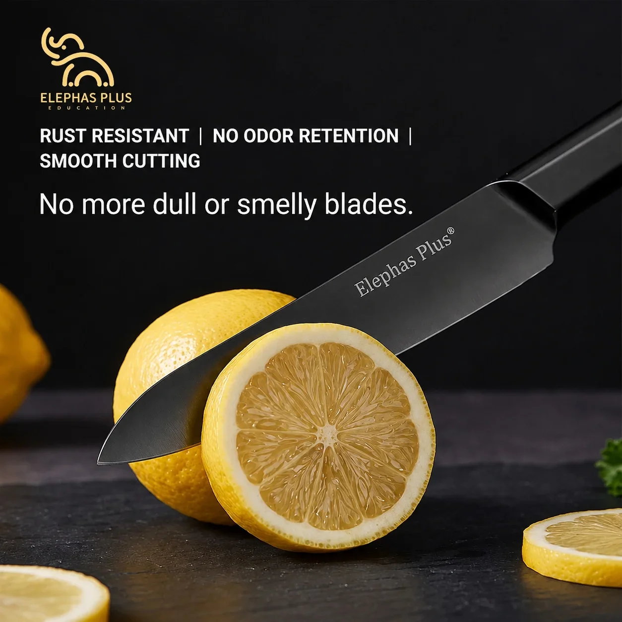 Kitchen Knife Set, Including Cleaver, Chef's Knife, And Fruit Knife, Bread Knife Suitable For Meat And Vegetables
