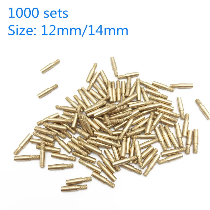 

1000pcs Dental Lab Dowel Pins Solid Plate Nail pin for Plastic Articulator Mounting Plates 14mm/12mm