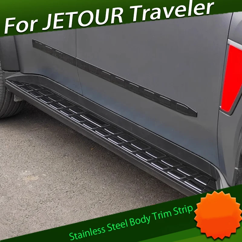 

Body Trim Anti-collision Polishing Strip Suitable for Chery JETOUR Traveler T2 2023 Modification Stainless Steel Body Trim Strip