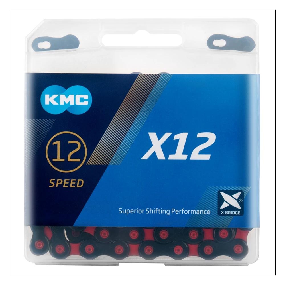 KMC Fahrradkette 11S 12S MTB Rennradketten Silber Schwarz Blau Mountainbike Curren 12-Gang 118L 126 Glieder für Shimano – Detail 16