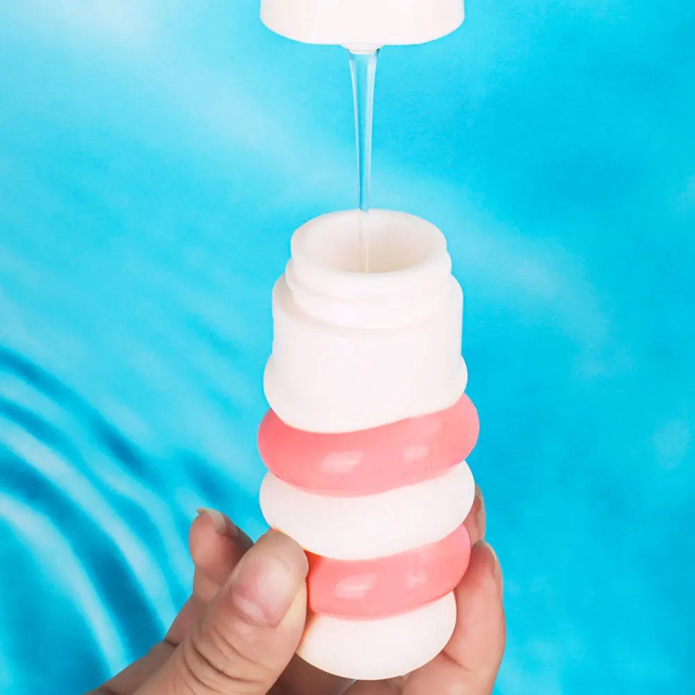

Travel Size Silicone Bottle Portable 50ml Refillable Lotion Shampoo Travel Toiletry Storage Container Empty Bottles
