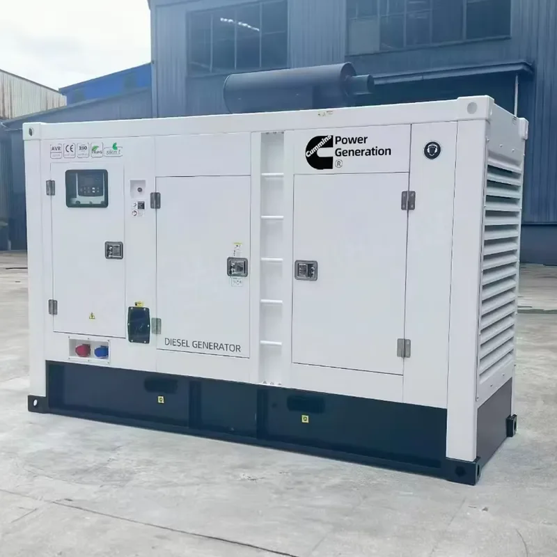 Standby Silent Generators 20KW 25KW 30KVA 50KVA 60KVA Electric Generator With Large Fuel Tank 3 Phase Water Cooled