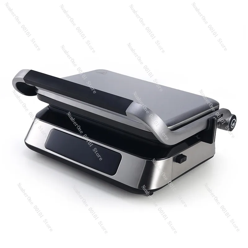 2026 Smart 110V Breakfast Sandwich Maker Steak Grill Waffle Iron Flat Open Double Side Griddle Household Panini Press Home