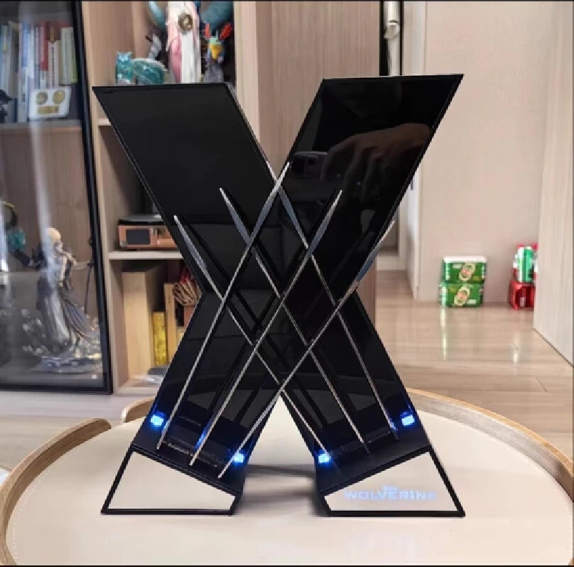 

Metal Claws Wearable Cosplay Prop X-Men Deadpool And Wolverine Movie Replica Desktop Ornament Perfect Surprise Gifts For Fans