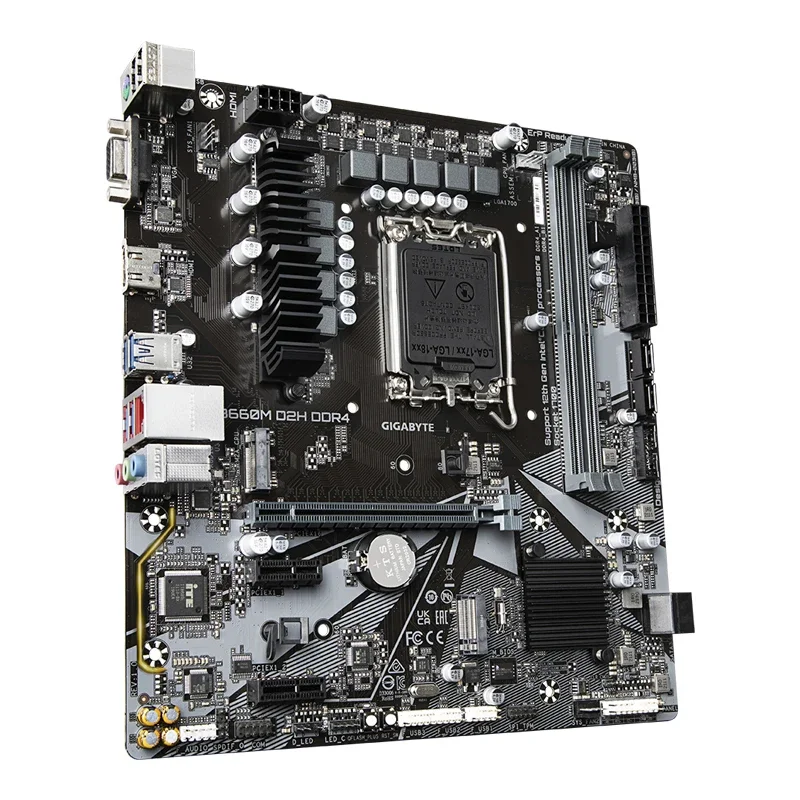 جيجابايت B660M D2H DDR4 سطح المكتب لـ Intel B660 DDR4 اللوحة الأم LGA 1700 i7/i5/i3 اللوحة الرئيسية