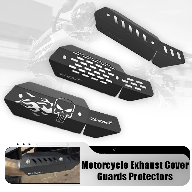 

For CFMOTO 450MT 450 MT MT450 mt450 2024-2025 Motorcycle Exhaust Pipe Protector Heat Shield Cover Guard Anti-scalding Cover