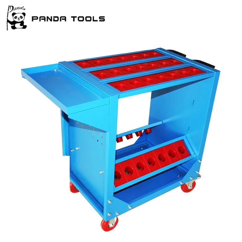 Factory Supply High Quality Tool Holder Trolley cabinet for CNC tool holder Machine Accessories