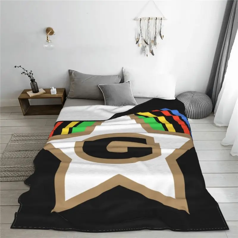 Guerciotti Italian Fixie Cycling Blanket Shaggy Sofa Bed Coral Fleece Bedding Supply Decorative Sofa