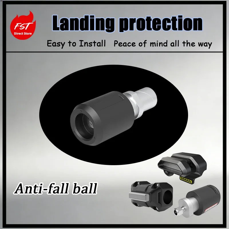 FOR Motorcycle Anti Fall Protection Slider Limit Installed On Crash Bar Dedicated Replacement Spare Part Cannot Be Used Alone
