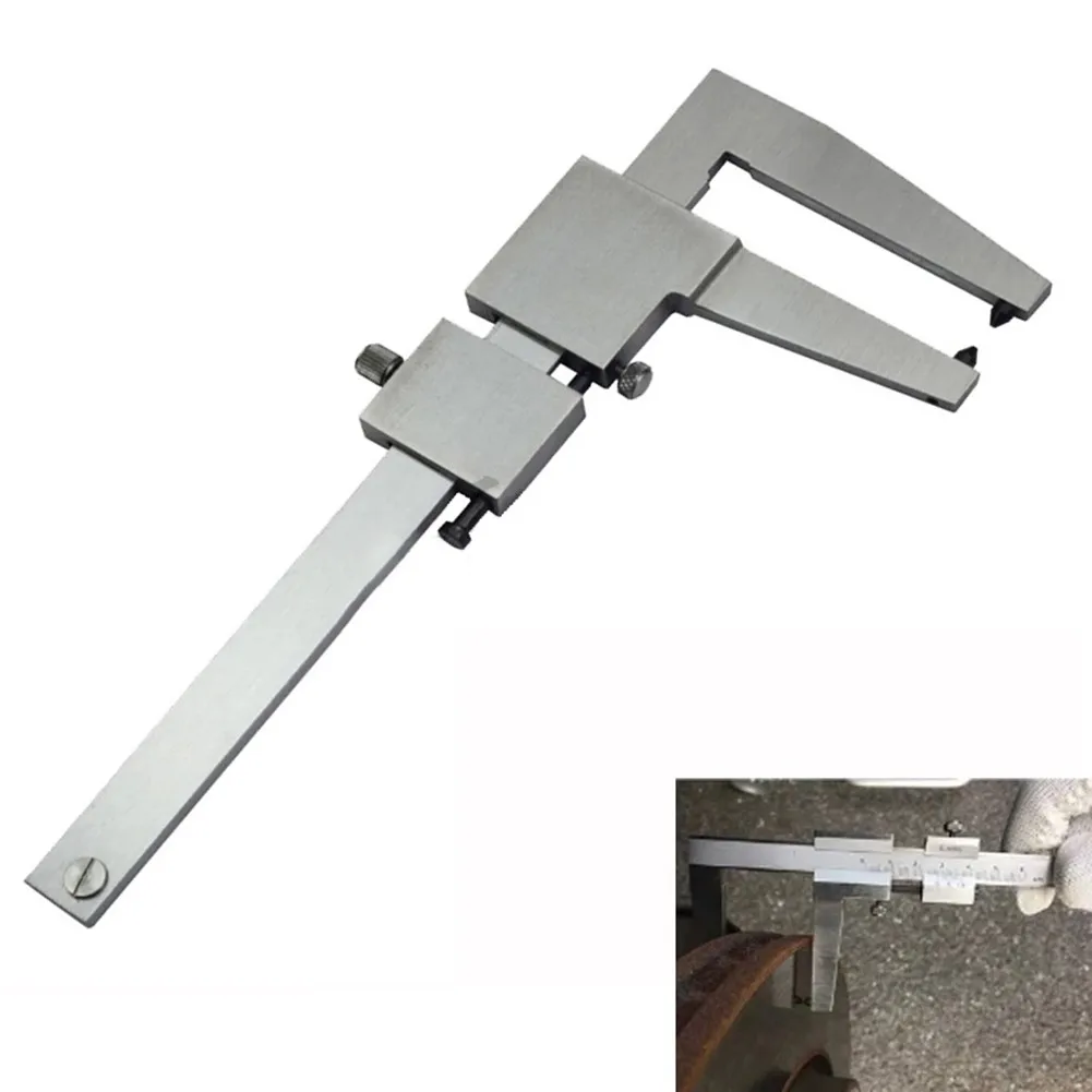 0-50mm Stainless Steel Vernier Caliper for Automotive Brake Disc Thickness Checks with Floating Jaw and Fine Graduated Scale