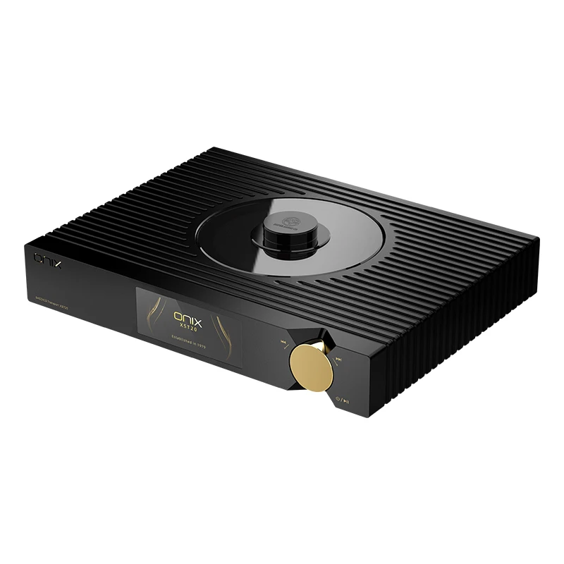 ONIX XST20 SACD CD Turntable with 3.4-inch Display I2S USB AES BNC Coaxial Optical Output Multiple Output Modes for HiFi Audio