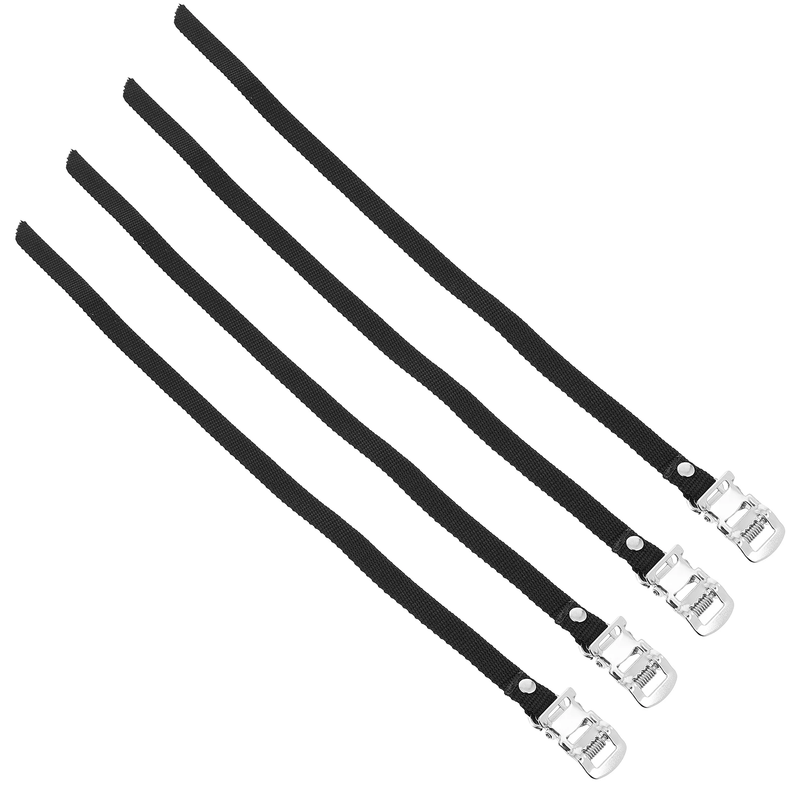 

4pcs Bicycle Pedal Straps Universal Fit For Mountain Road Bikes Foot Toe Retention Cycling Riding Accessories Bicycles Pedal