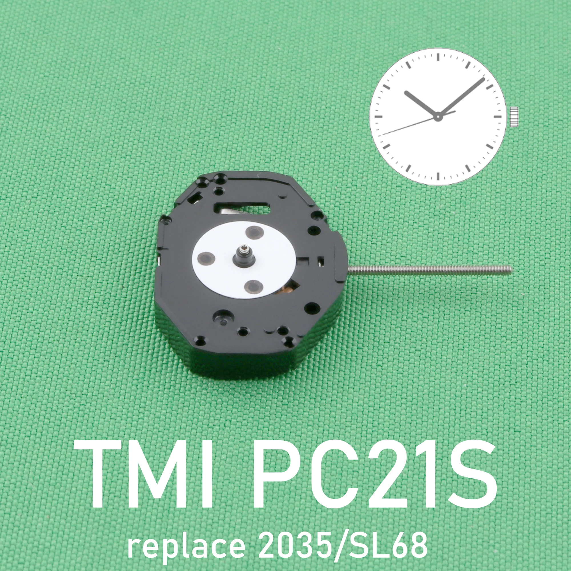 TMI PC21S movement New Japan Seiko PC21 Quartz Movement Original SII/TMI Vk64 Watch Movement Watch Accessories 3 hands