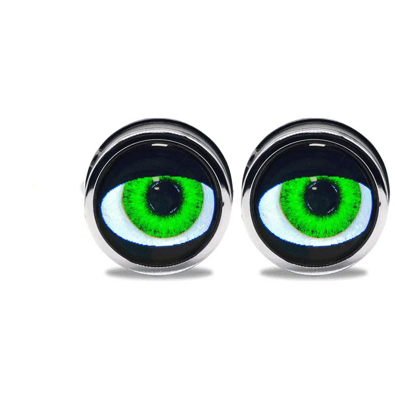 12V 6000K LED Fog Light Projector Lens 3 Inch Car Retrofit Dynamic Demon Eye Eagle Eye Upgrade