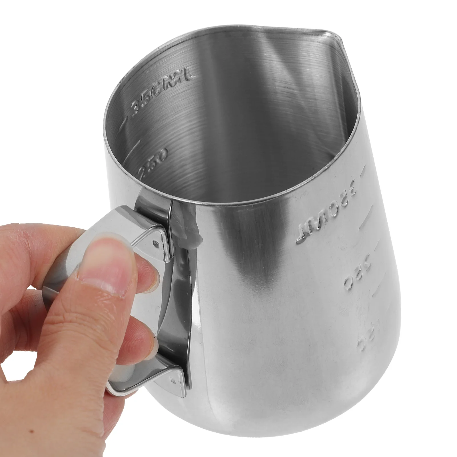 

Stainless Steel Milk Frothing Pitcher Latte Art Cup For Espresso Machine Smooth Spout Cream Steamer Cup Coffee Shop Restaurant