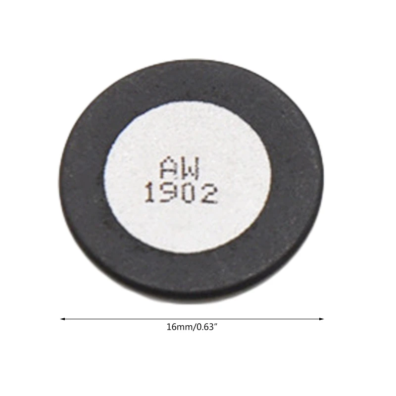 Ultrasonic Atomizing Vibrator Fogger Ceramics Discs 16mm Atomizing Film 16mm Transducer Film for Atomizer Humidifier