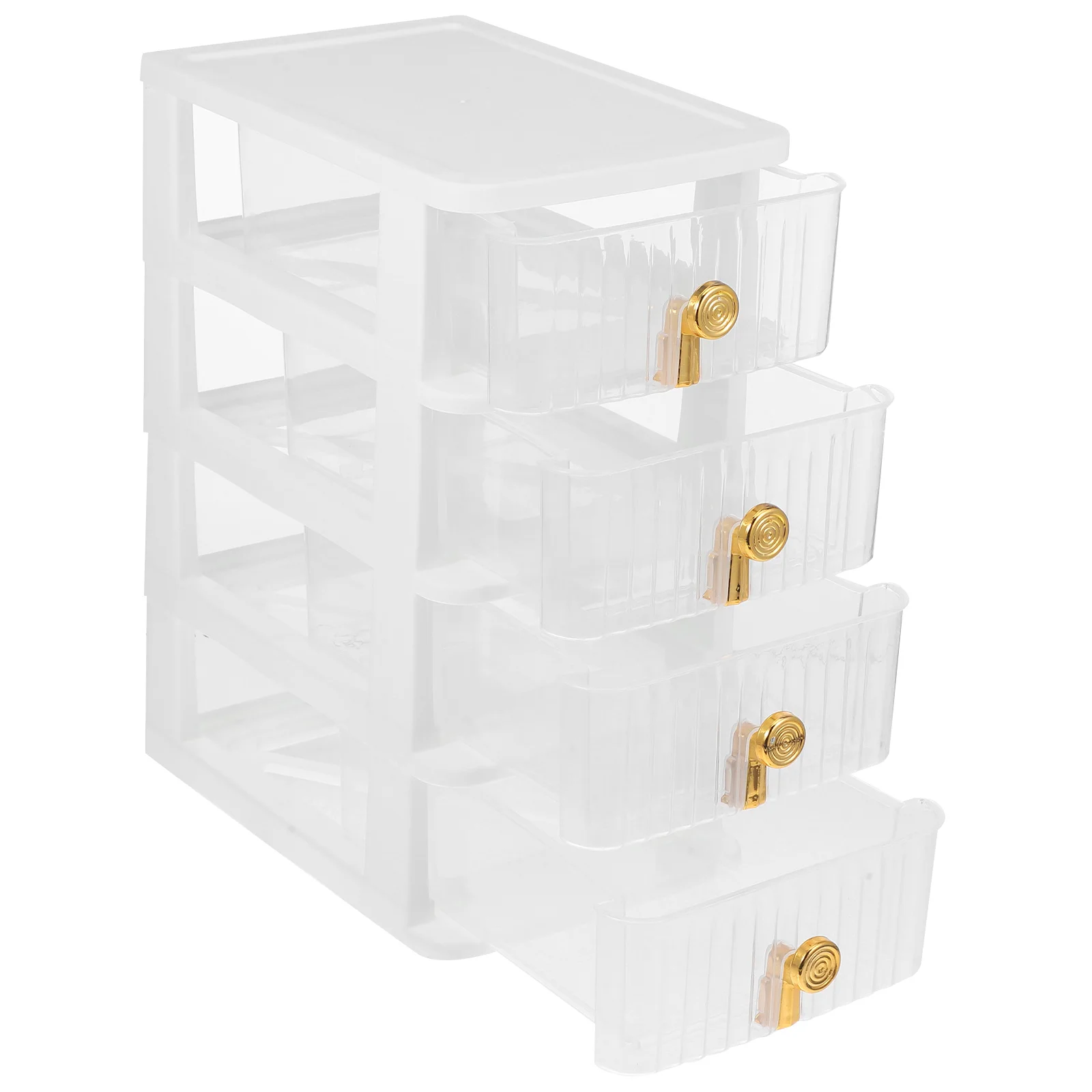 Desk Drawer Box Desktop Organizer Stationery Storage Clear Organizer Safe Material Compact Design Small Space Office