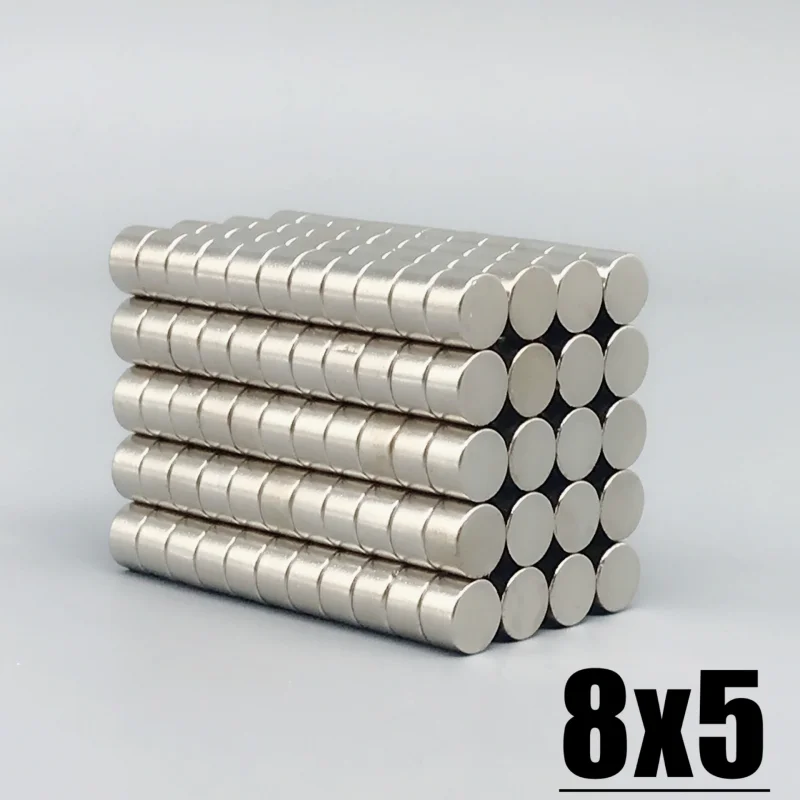 Imán para Refrigerador, 20/50/100/200/300/500 Piezas, 8*5 mm, Forma de Disco Redondo, Imán de 8x5 mm, Accesorios para el Hogar, Gancho de Cocina