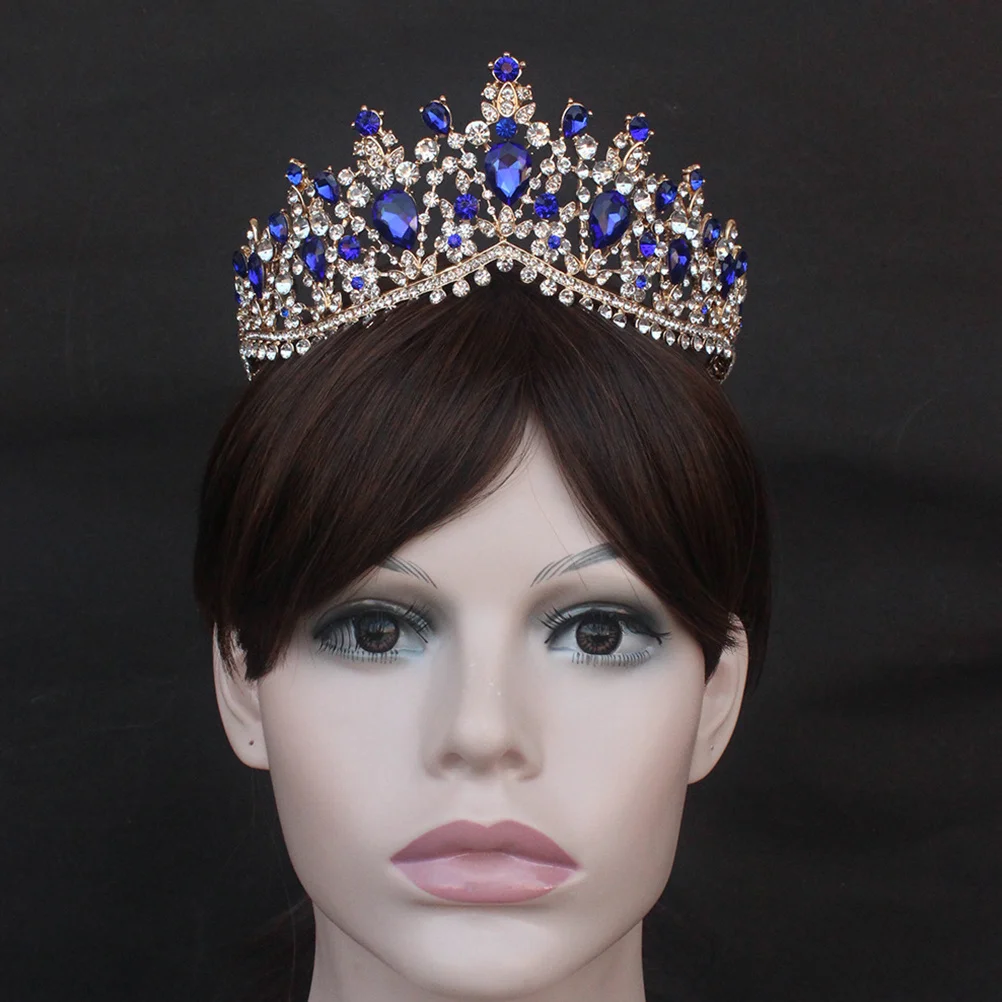 

Crown Bridal Headdress Alloy Rhinestone Hair Band For Wedding Party Bride Bridesmaid Flower Girl