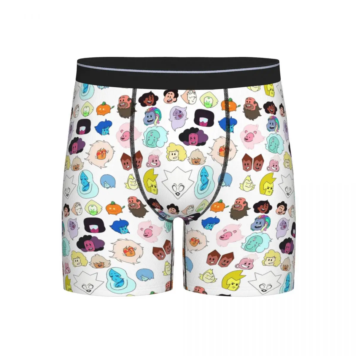 سراويل داخلية طويلة بوكسر سراويل ستيفن يونيفرس رؤساء سراويل داخلية ناعمة للرجال لهدايا صديقها للرجال #1