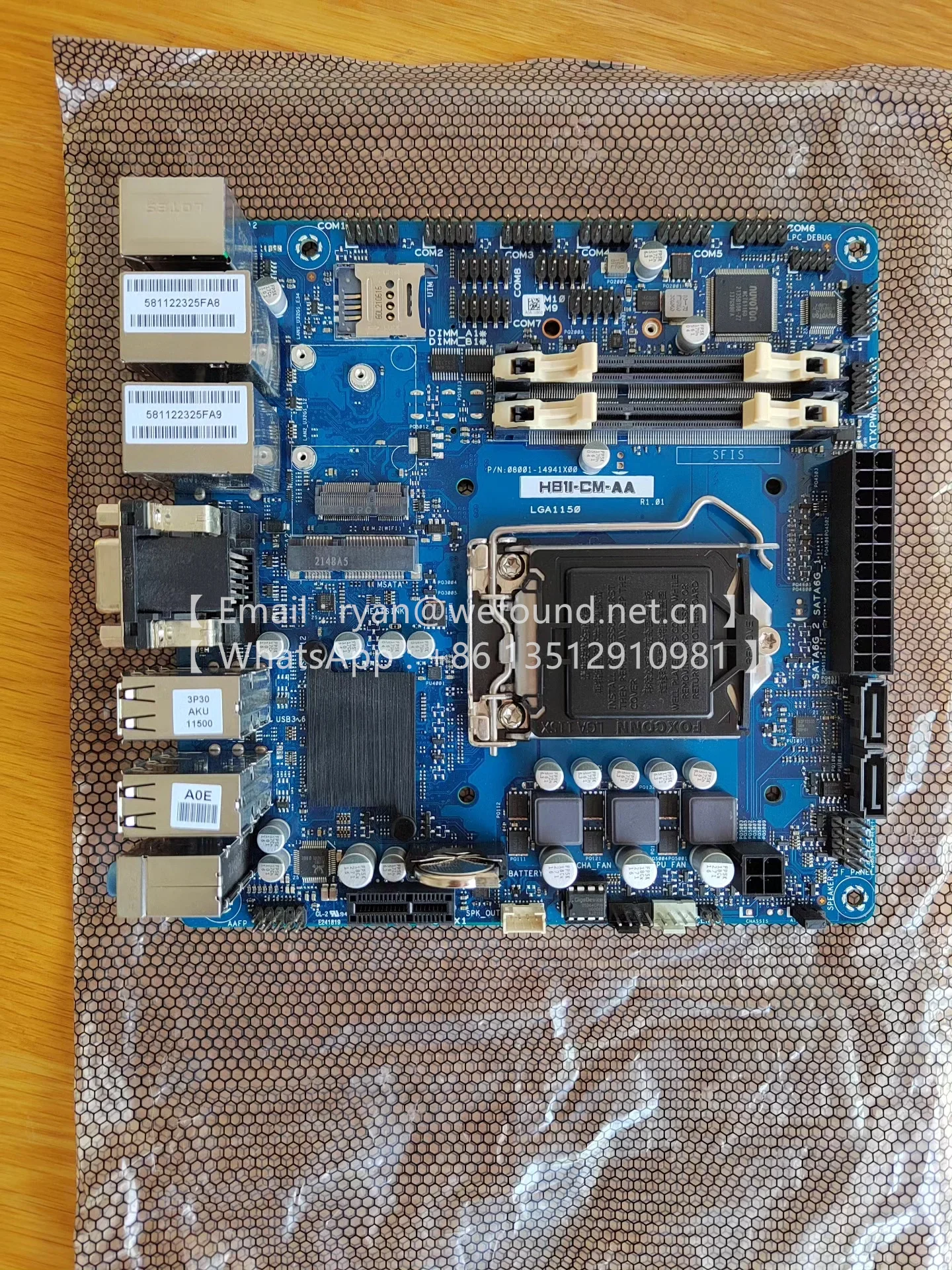 CARTE industrielle H81I-CM-AA ITX