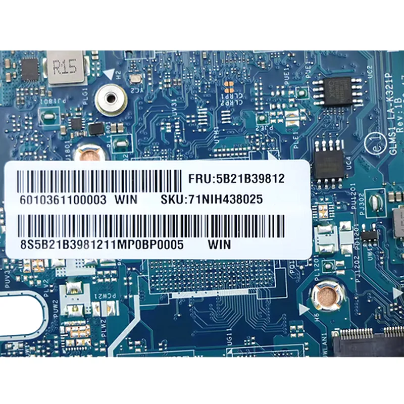 

Laptop Motherboard LA-K321P For Lenovo ideapad 5-14ITL05 With CPU i5-1135G7 i7-1165G7 MX450 2G RAM:8G/16G 5B21B39800 5B21B39796