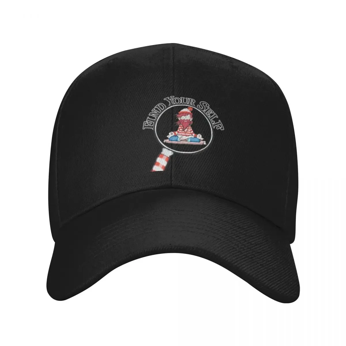 Find your self (right side) Baseball Cap Wild Ball Hat Icon Luxury Woman Men's