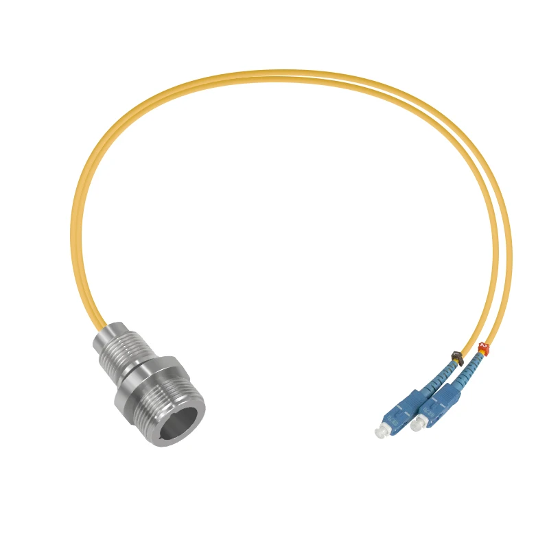 Factory Wholesale Fibre Optic Waterproof Underwater Brass 10A Electrical Camera Hybrid Connector