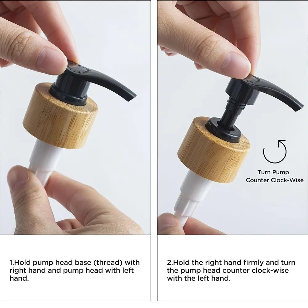 

2Pcs Refillable Hand Dish Soap Dispenser Empty 475ML Liquid Empty Container with Plate Anti-Rust Pump Liquid Storage Container